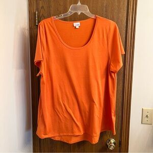 Lularoe Orange Swing Tshirt - 3X